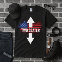 Funny 4th Of July Dirty Two Seater Tall T-Shirt