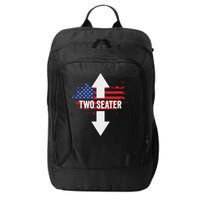 Funny 4th Of July Dirty Two Seater City Backpack