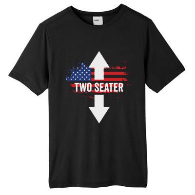 Funny 4th Of July Dirty Two Seater Tall Fusion ChromaSoft Performance T-Shirt