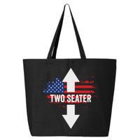 Funny 4th Of July Dirty Two Seater 25L Jumbo Tote