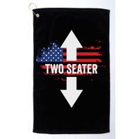 Funny 4th Of July Dirty Two Seater Golf Towel