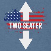 Funny 4th Of July Dirty Two Seater Garment-Dyed Sweatshirt