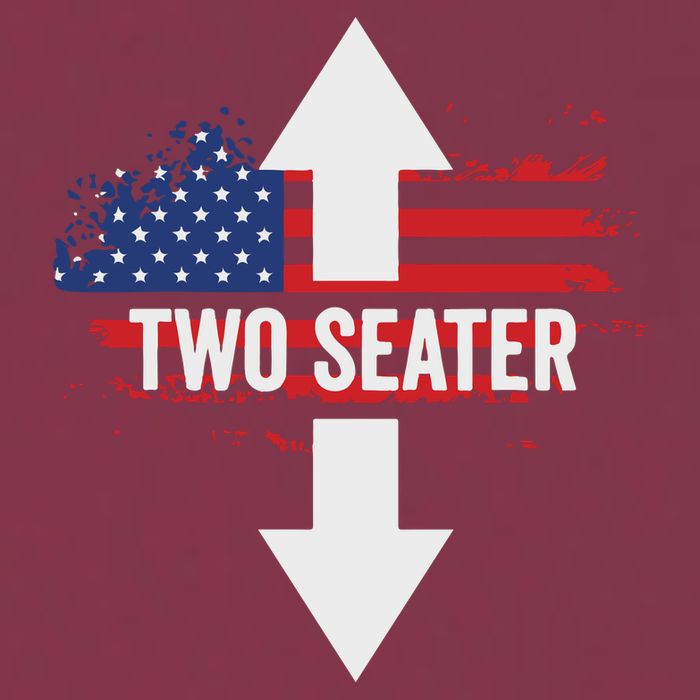 Funny 4th Of July Dirty Two Seater 16oz Travel Tumbler