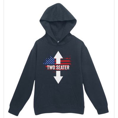 Funny 4th Of July Dirty Two Seater Urban Pullover Hoodie