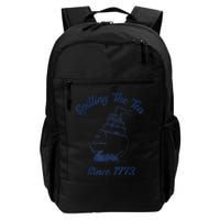 Fun 4th Of July Spilling The Tea Since 1773 History Teacher Daily Commute Backpack