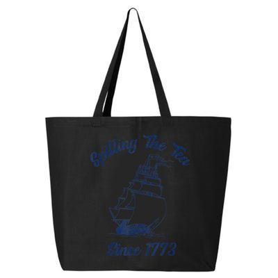 Fun 4th Of July Spilling The Tea Since 1773 History Teacher 25L Jumbo Tote