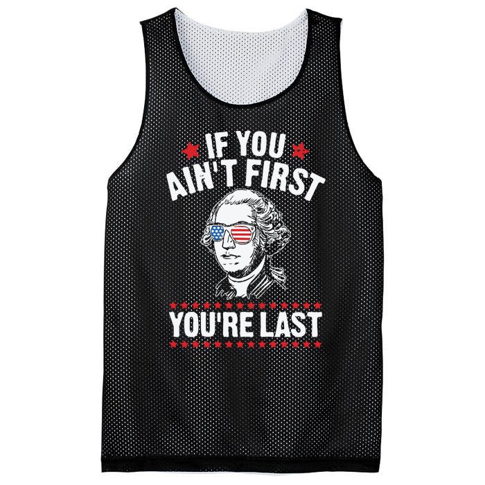 Funny 4th Of July Shirts George Washington Patriotic Usa 4th Of July Mesh Reversible Basketball Jersey Tank