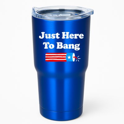 Funny 4th Of July Just Here To Bang Fireworks Fourth Of July. Tumbler
