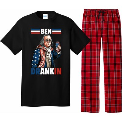 Funny 4th Of July Ben Drankin Patriotic. Pajama Set