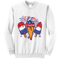 Funny 4th Of July Patriotic Popsicle Sweatshirt