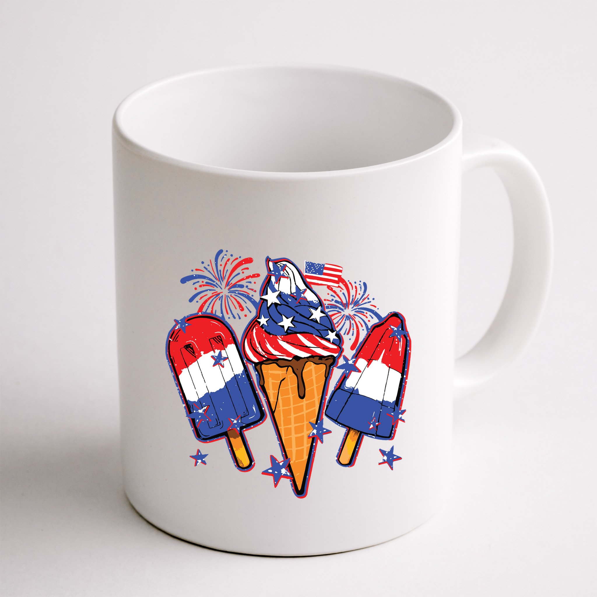 Funny 4th Of July Patriotic Popsicle Mug