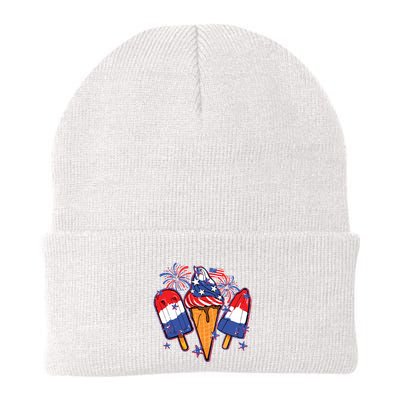 Funny 4th Of July Patriotic Popsicle Beanie