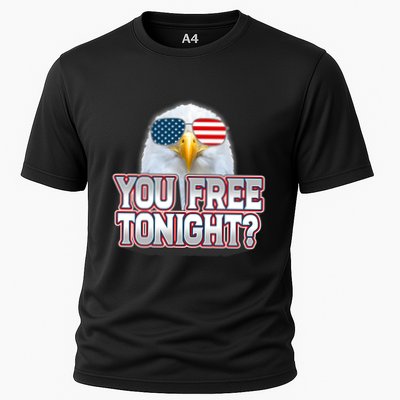 Fourth 4th Of July Bald Eagle You Free Tonight Funny Gift Performance Shirt