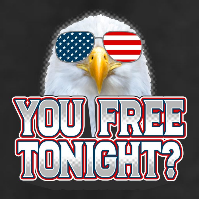Fourth 4th Of July Bald Eagle You Free Tonight Funny Gift 11oz C Handle Ceramic Mug