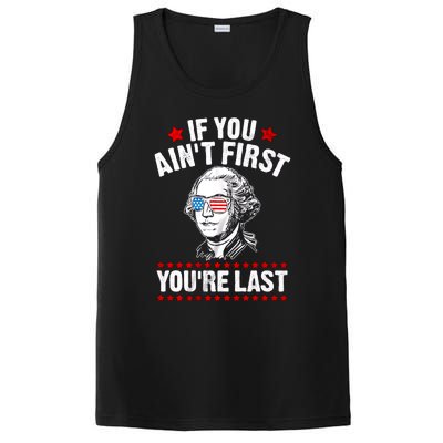 Funny 4th Of July Shirts George Washington PosiCharge Competitor Tank