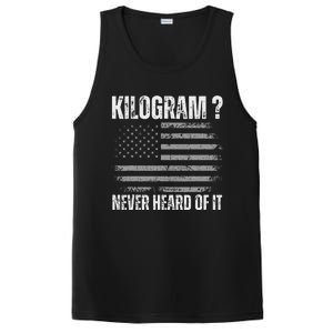 Funny 4th Of July Patriotic Usa What Is A Kilogram PosiCharge Competitor Tank