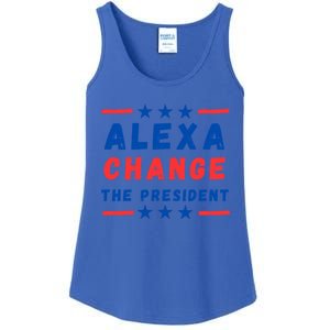 Funny 4th Of July Trump 2024 Republican Funny Gift Usa Fourth Gift Ladies Essential Tank