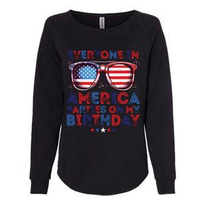 Funny 4th Of July Birthday Independence Day Womens California Wash Sweatshirt