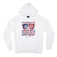 Funny 4th Of July Birthday Independence Day Hoodie