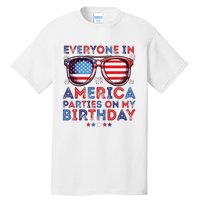 Funny 4th Of July Birthday Independence Day Tall T-Shirt