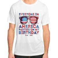 Funny 4th Of July Birthday Independence Day Adult ChromaSoft Performance T-Shirt