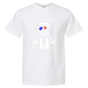 Funny 4th Of July Hawk Tush Spit On That Thang Viral Election Parody Gift Garment-Dyed Heavyweight T-Shirt