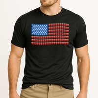 Funny 4th Of July Beer Pong American Flag Performance Shirt