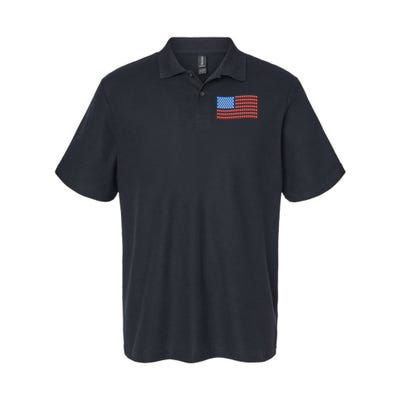 Funny 4th Of July Beer Pong American Flag Polo