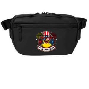 Firequacker 4th Of July Rubber Duck Usa Flag Crossbody Pack