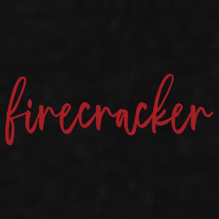 Firecracker 4th Of July Ladies PosiCharge Tri-Blend Wicking Tank
