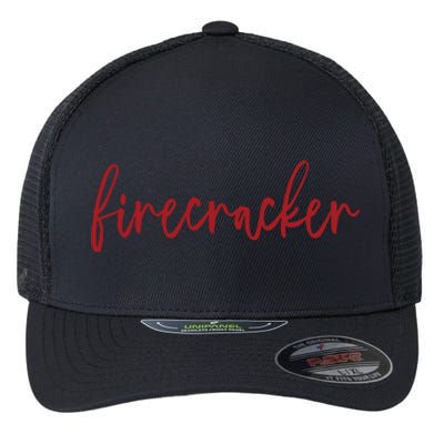 Firecracker 4th Of July Flexfit Unipanel Trucker Cap