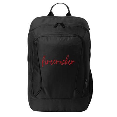 Firecracker 4th Of July City Backpack
