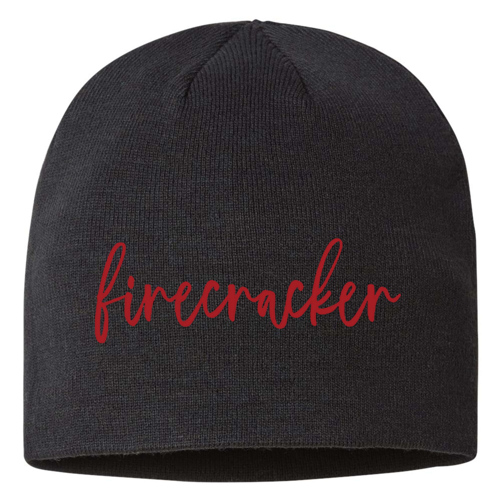 Firecracker 4th Of July Sustainable Beanie