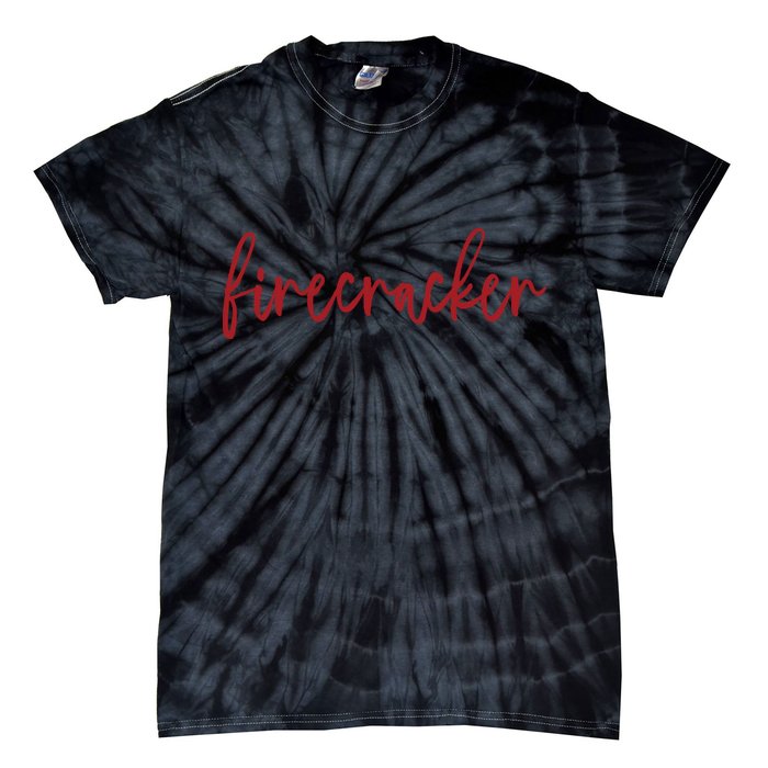 Firecracker 4th Of July Tie-Dye T-Shirt