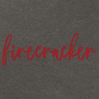 Firecracker 4th Of July Cotton Canvas Backpack