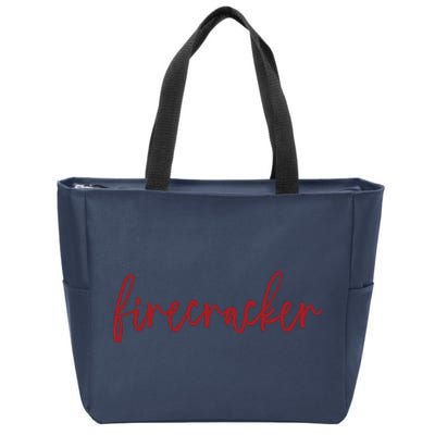 Firecracker 4th Of July Zip Tote Bag