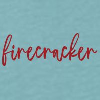 Firecracker 4th Of July Sueded Cloud Jersey T-Shirt