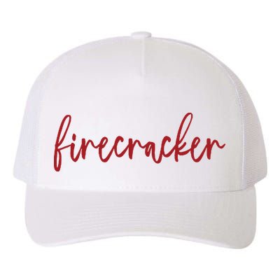 Firecracker 4th Of July Yupoong Adult 5-Panel Trucker Hat