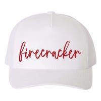 Firecracker 4th Of July Yupoong Adult 5-Panel Trucker Hat