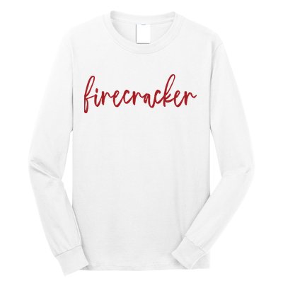 Firecracker 4th Of July Long Sleeve Shirt