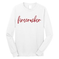 Firecracker 4th Of July Long Sleeve Shirt