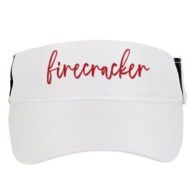 Firecracker 4th Of July Adult Drive Performance Visor