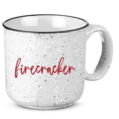 Firecracker 4th Of July 15oz Campfire Ceramic Mug