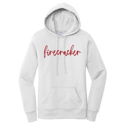 Firecracker 4th Of July Women's Pullover Hoodie