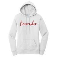 Firecracker 4th Of July Women's Pullover Hoodie