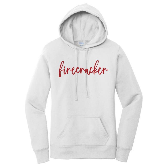 Firecracker 4th Of July Women's Pullover Hoodie