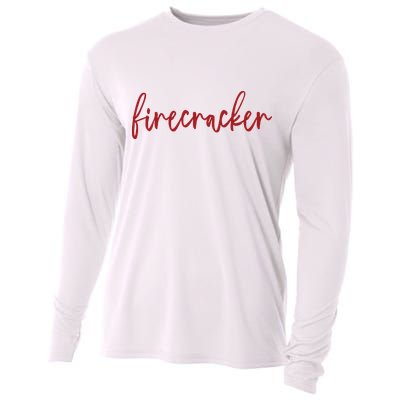 Firecracker 4th Of July Cooling Performance Long Sleeve Crew