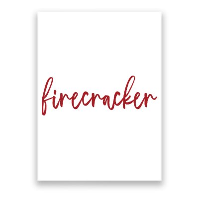 Firecracker 4th Of July Poster