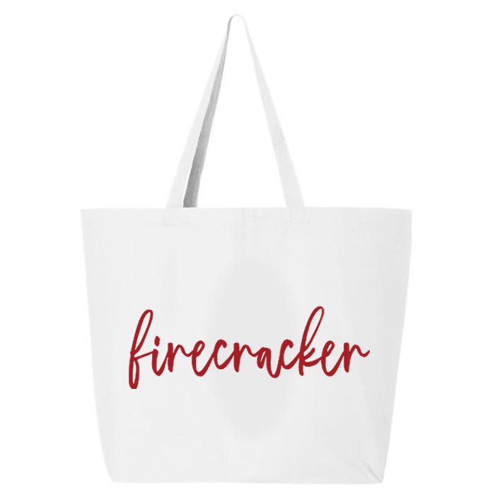 Firecracker 4th Of July 25L Jumbo Tote