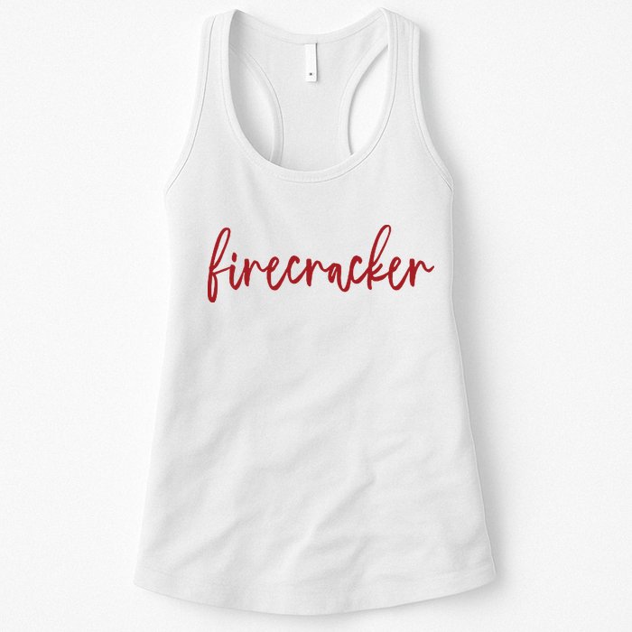 Firecracker 4th Of July Womens Tank Top